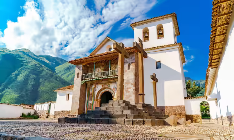 Colonial church of Andahuaylillas