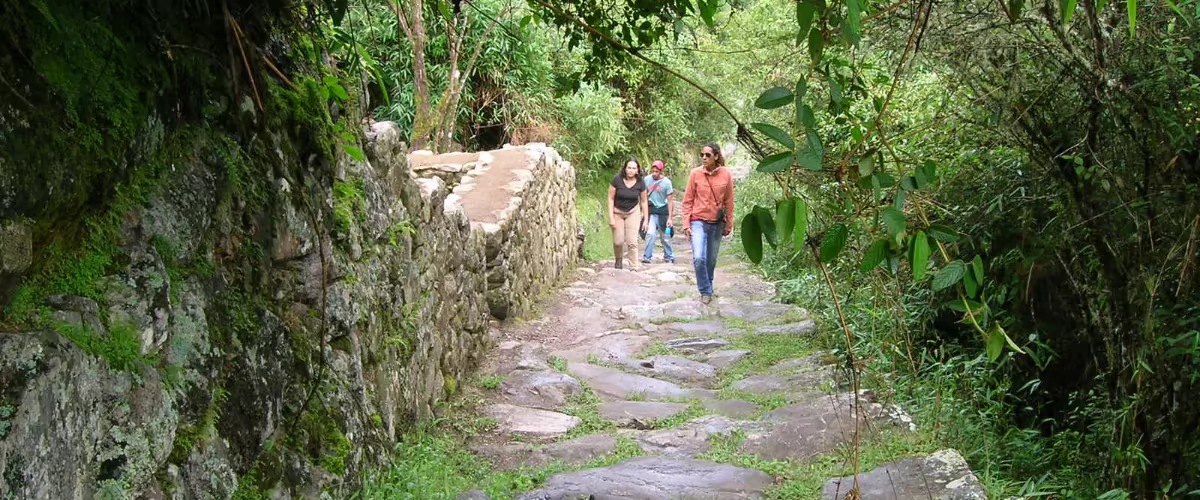 Family on the Inca Trail